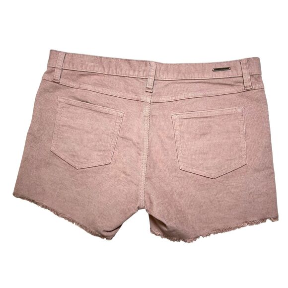 Carve Designs Women's Oahu Corduroy Raw Hem Shorts Pockets Size 8 Mauve'ish Pink - Picture 3 of 13